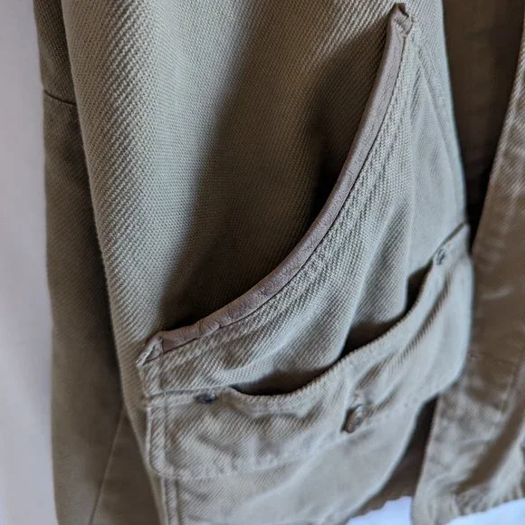 Columbia* Men's River Lodge Fully Lined Multipocketed Heavy Beige Coat~ Size XL - Picture 8 of 16